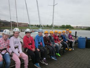 Primary 5 and 6 visit Craigavon Water Sports 