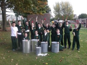 Samba Drums in school!