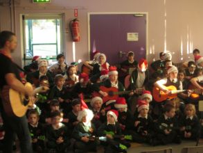 Guitar, Ukulele and Samba Drum Recital in school!